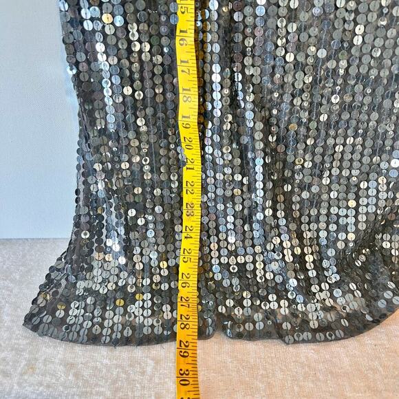 Blinged Out Sexy Dolman Sleeve Futuristic Festival Glam Hip Hop Women MED - Picture 5 of 5